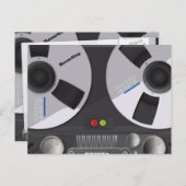 Tape-decorder Briefkaart (Voorkant / Achterkant)