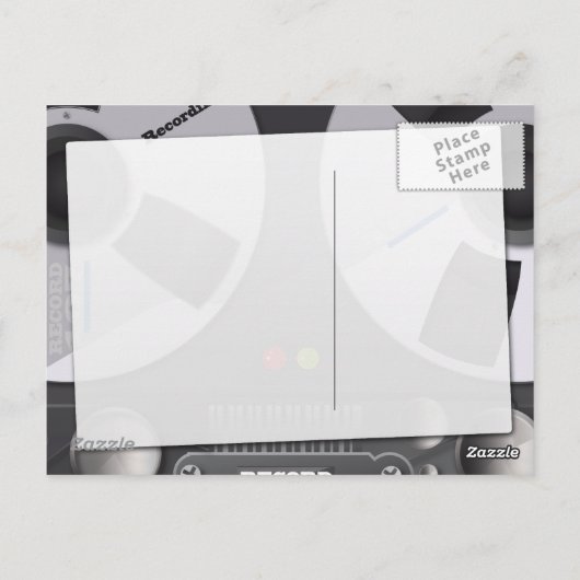 Tape-decorder Briefkaart (Achterkant)