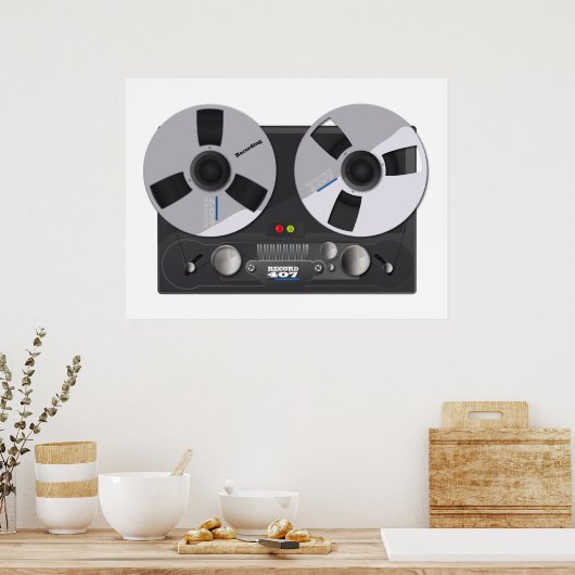 Tape-decorder Poster (Keuken)
