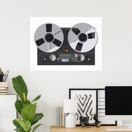 Tape-decorder Poster (Thuiskantoor)