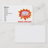 Tape Em Up Visitekaartje (Voorkant / Achterkant)
