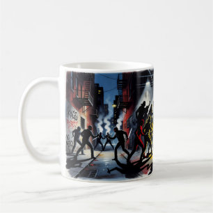 Tape-lever — Tasse de rue lumineuse de bataille de