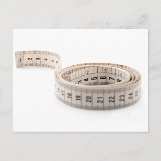 Tape measure briefkaart (Voorkant)