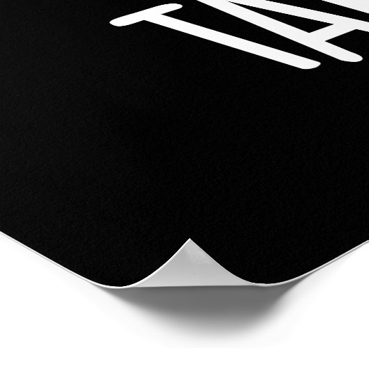 Tape Worms Grappige Sticky Tape Puns Donker BG Poster (Hoek)