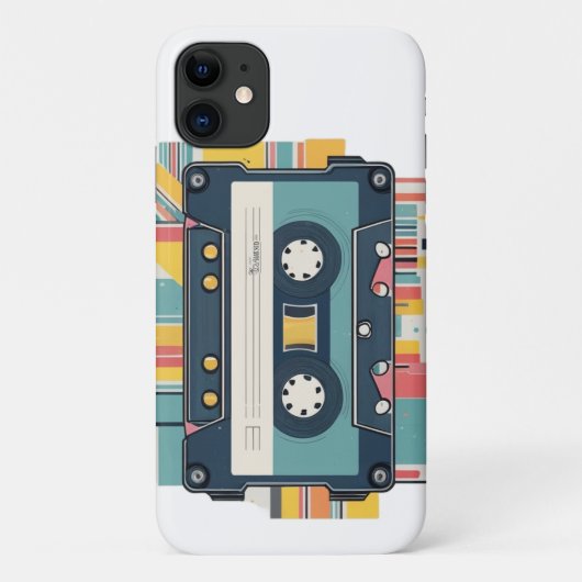 Tapecassette Case-Mate iPhone Case (Achterkant)