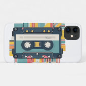 Tapecassette Case-Mate iPhone Case (Achterkant (horizontaal))