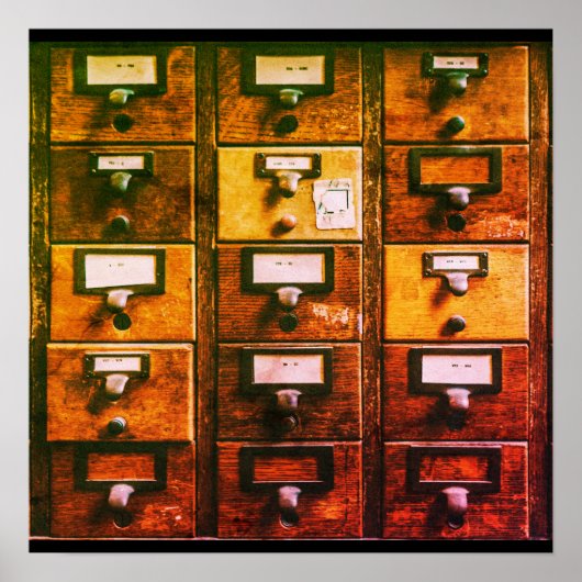  tapecataloguskast voor tapecatalogus poster (Voorkant)