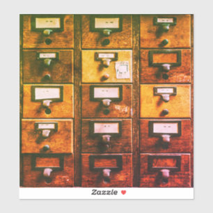  tapecataloguskast voor tapecatalogus sticker