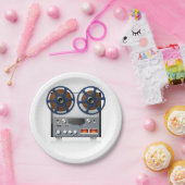  tapedrik papieren bordje (Feest)