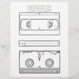 Tapeflix - Kleurplaat.