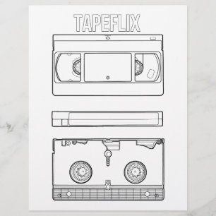 Tapeflix - Kleurplaat.