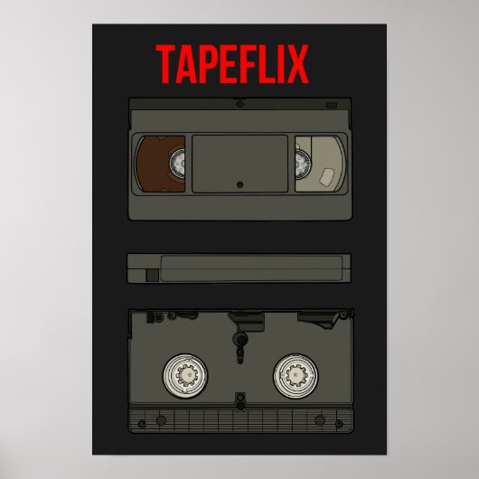 Tapeflix Poster (Voorkant)