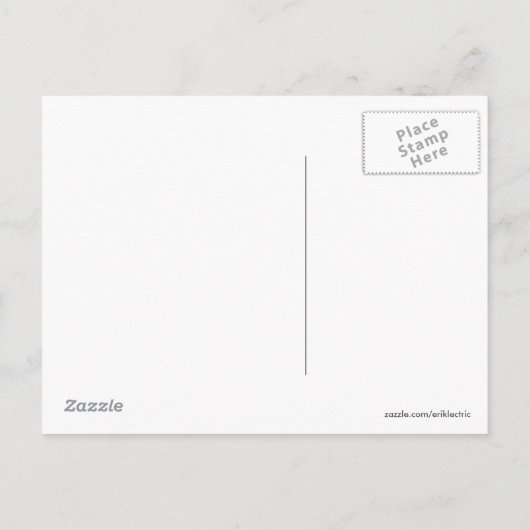 Tapemetingsslak Briefkaart (Achterkant)