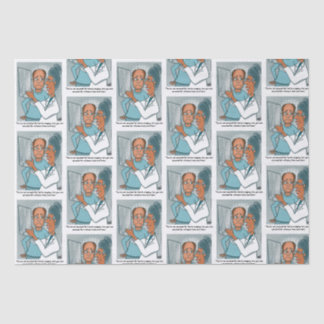 Tapepapier met X-Rays Tissuepapier