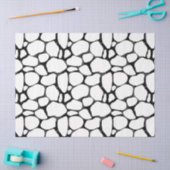 Tapepapier voor zwart-wit Giraffe Tissuepapier (Craft)