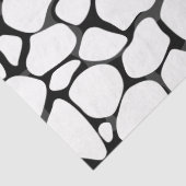 Tapepapier voor zwart-wit Giraffe Tissuepapier (Detail)