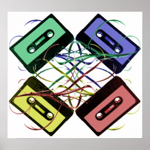 Tapepatroonaffiche Poster