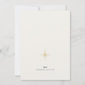 Taper une invitation élégante de Joyeux Noël (Dos)