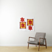 Tapestries Poinsettia Wandkleed (In Situ (horizontaal))