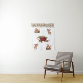 Tapestries rendieren wandkleed (In situ)