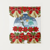 Tapestries Snowman Wandkleed (Voorkant)