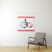 Tapestries Snowman Wandkleed (In Situ (horizontaal))