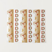 Tapestries Snowman Wandkleed (Voorkant (horizontaal))