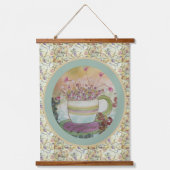 Tapestry - Cup of Flowers Hangend Wandkleed (Voorkant)