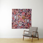Tapestry – Fragmented Pulse Wandkleed (In situ)