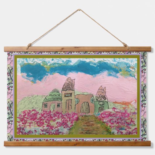 Tapestry - "Once Upon A Time"  Hangend Wandkleed (Voorkant)