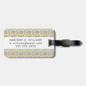 Tapestry Rosette II Bagagelabel (Achterkant horizontaal)