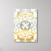 Tapestry Rosette II Canvas Afdruk (Voorkant)