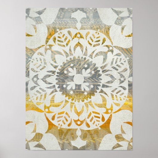 Tapestry Rosette II Poster (Voorkant)