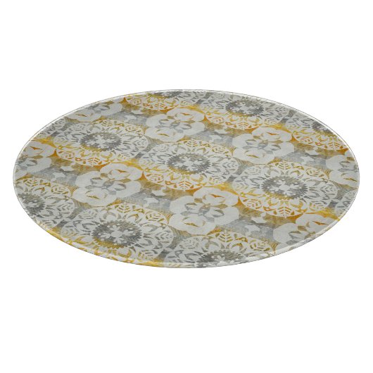 Tapestry Rosette II Snijplank (Hoek)