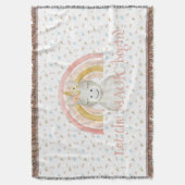 Tapestry Wall Magic Begin Eenhoorn Regenboog Kweke Deken (Voorkant Verticaal)
