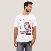 Tapey de Tapeworm T-shirt (Voorkant volledig)