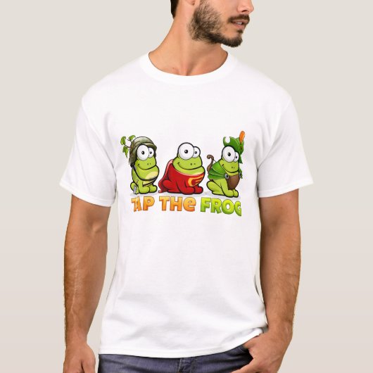Tapez la grenouille - T-shirt de garçon (Devant)