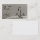 Tapez le carte de visite (Devant / Derrière)