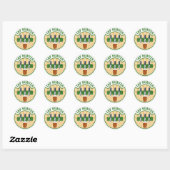 TapHunter-Stickers Ronde Sticker (Vel)