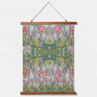 Tapijt - Jungle Abstract Hangend Wandkleed