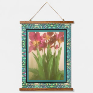 Tapijt - Mooie Iris Hangend Wandkleed