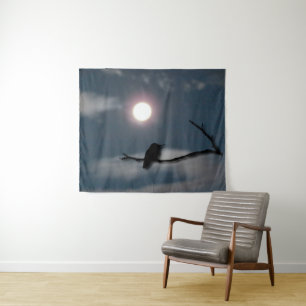 Tapijt - Moonlight Hummingbird Wandkleed