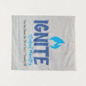 tapijt ontsteken wandkleed (Voorkant (horizontaal))