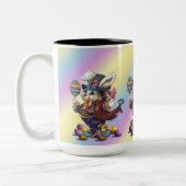  tapijt paasbunny Mok koffie (Links)