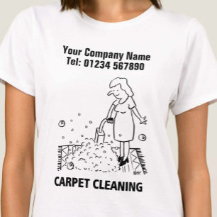 Tapijt reinigen Cartoon T-shirt