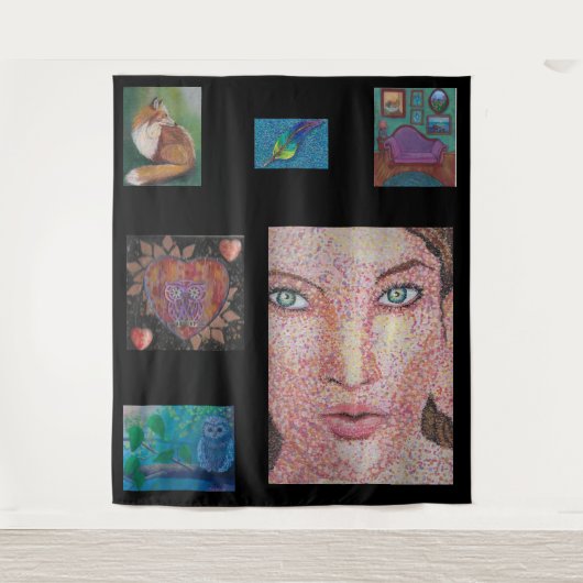 Tapijt van favorieten wandkleed (Voorkant)