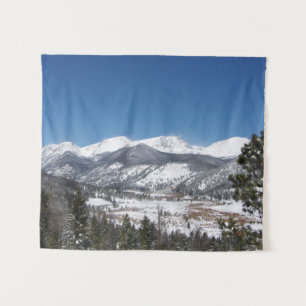 tapijt van het nationale park Rocky Mountain Wandkleed