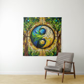 tapijt van Yin Yang Wandkleed (In situ)