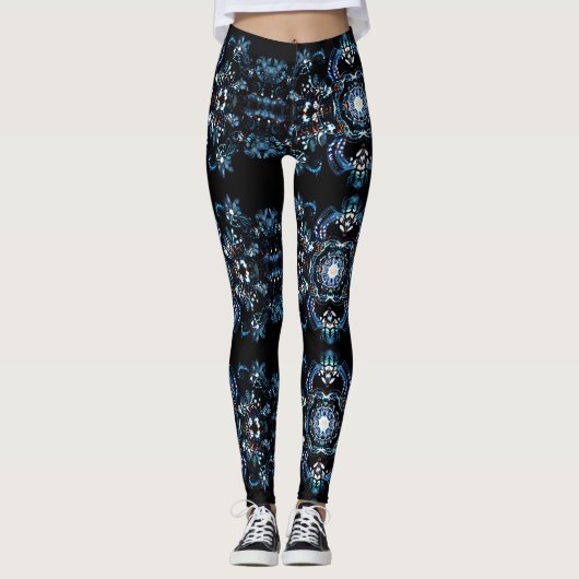 tapijtcaleidoscoop leggings (Voorkant)