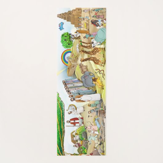 Tapijten van de Educatieve Spelen - De Schepping i Yogamat (Achterkant)